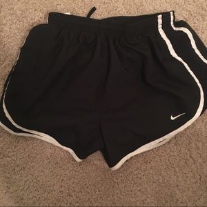 Black nike shorts. Size small